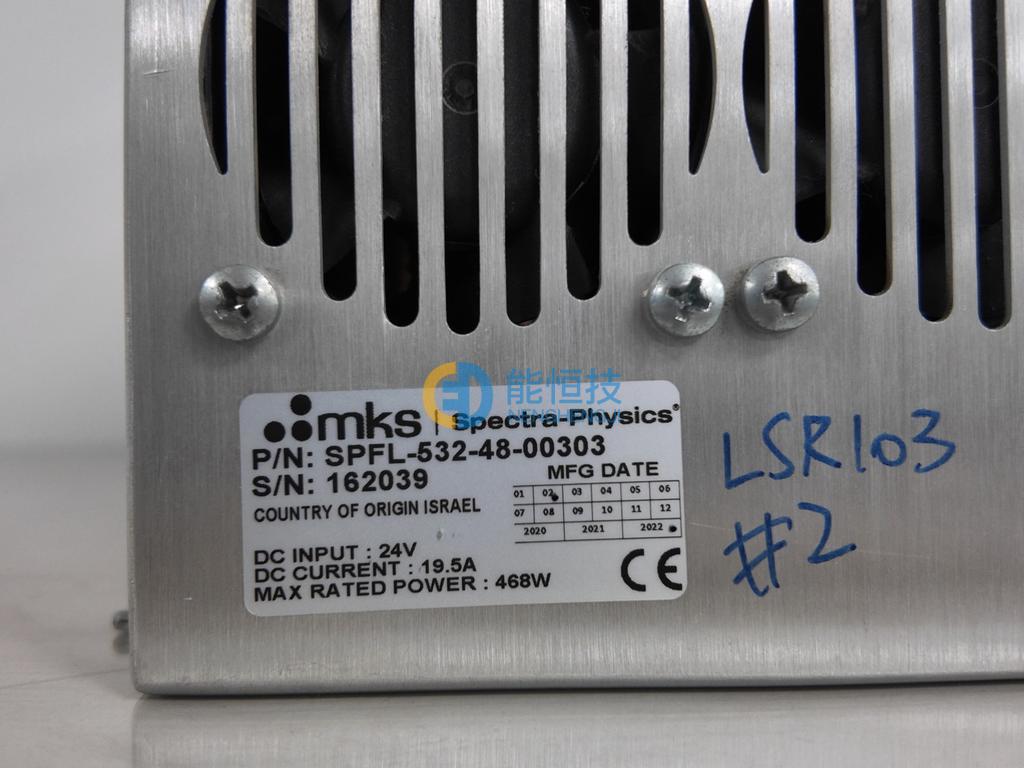 MKS 激光器 型号：SPFL-532-48-00303 实拍图3
